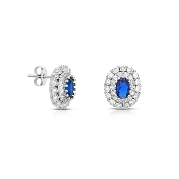 Aretes double Di Blu