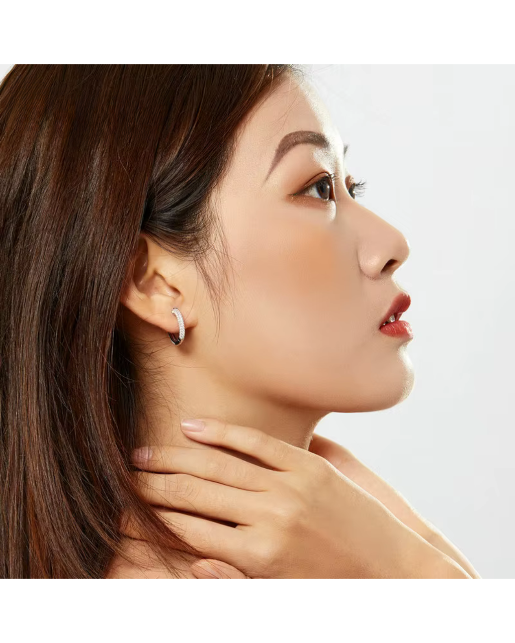 Arracada Pavé mediana